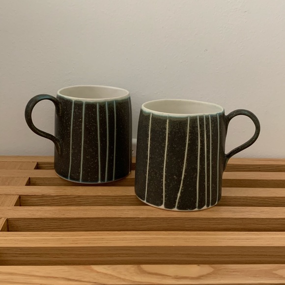 Hand-Crafted Pottery Mini Ceramic Mugs Made in Serbia - Picture 2 of 5